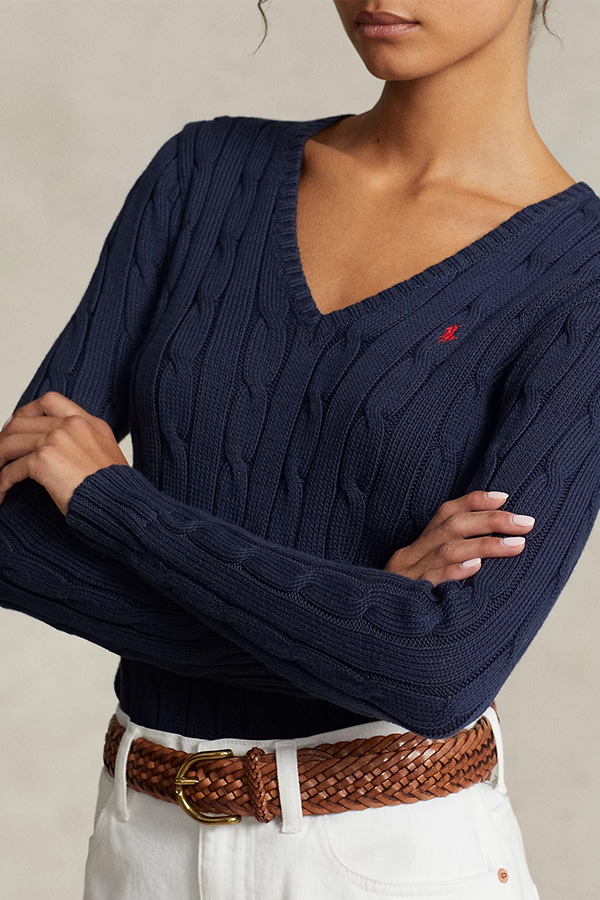 ΠΛΕΚΤΟ POLO RALPH LAUREN - 400 HUNTER NAVY